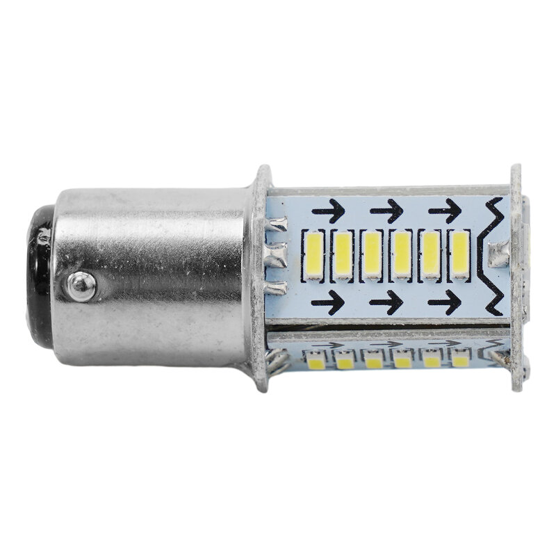 Luz LED de freno para coche, accesorio de diseño Simple y secuencial, práctico de usar, 1 piezas, 1157 LED ABS