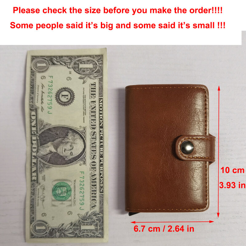 Porte-cartes de crédit en fibre de carbone pour homme, portefeuille en métal fin, portefeuille pop-up minimaliste, petit sac à main noir, portefeuille intelligent Rfid