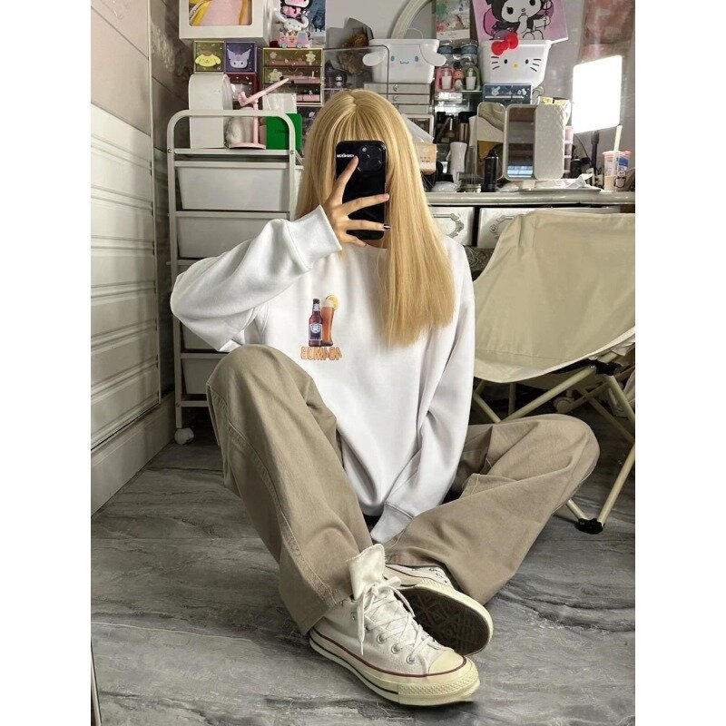 Deeptown-Pantalon cargo Y2K, style japonais des années 2000, streetwear décontracté Harajuku, jogging à jambes larges fjingent, vintage coréen