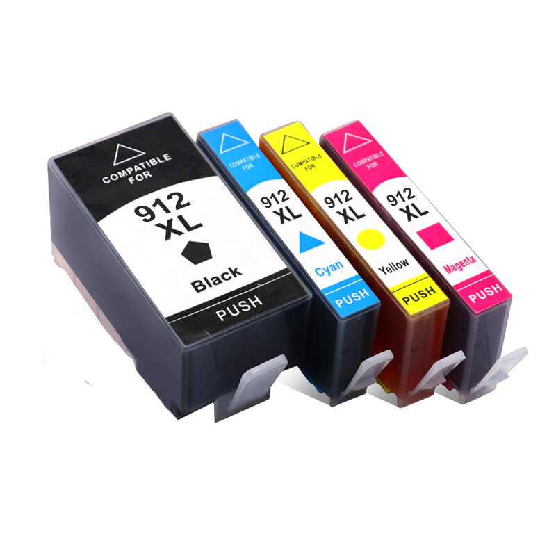 Cartucho de tinta Premium para impresora HP OfficeJet, Compatible con modelos 912 XL, 912XL, 917XL, 8010, 8012, 8015, 8020 y 8025