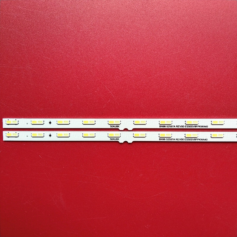 KIT Strip LED 5/10 untuk Samsung UA50AU8000 Strip Un50au8000 Strip Strip 50AU8K BN96-52597A