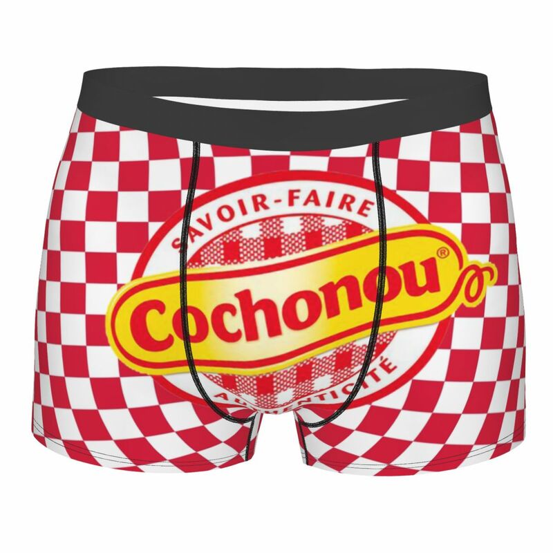 Cochonou กางเกงขาสั้นบ็อกเซอร์สำหรับผู้ชายกางเกงใน celana dalam Fashion
