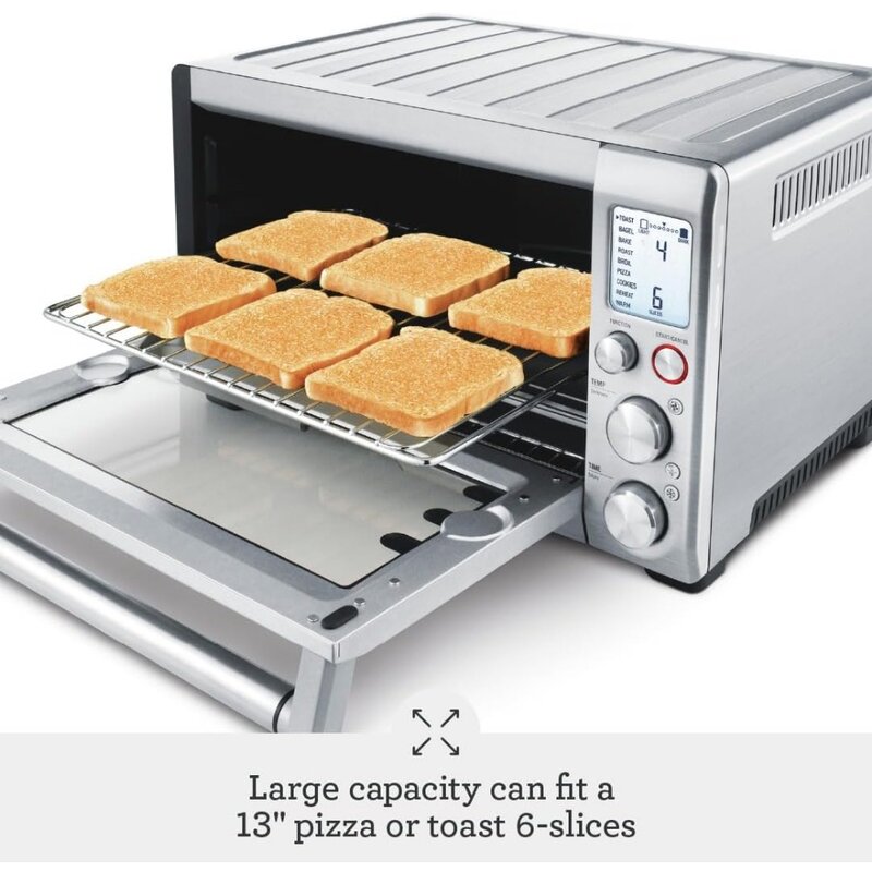 Smart Backofen Toaster, gebürsteter Edelstahl, bov800xl