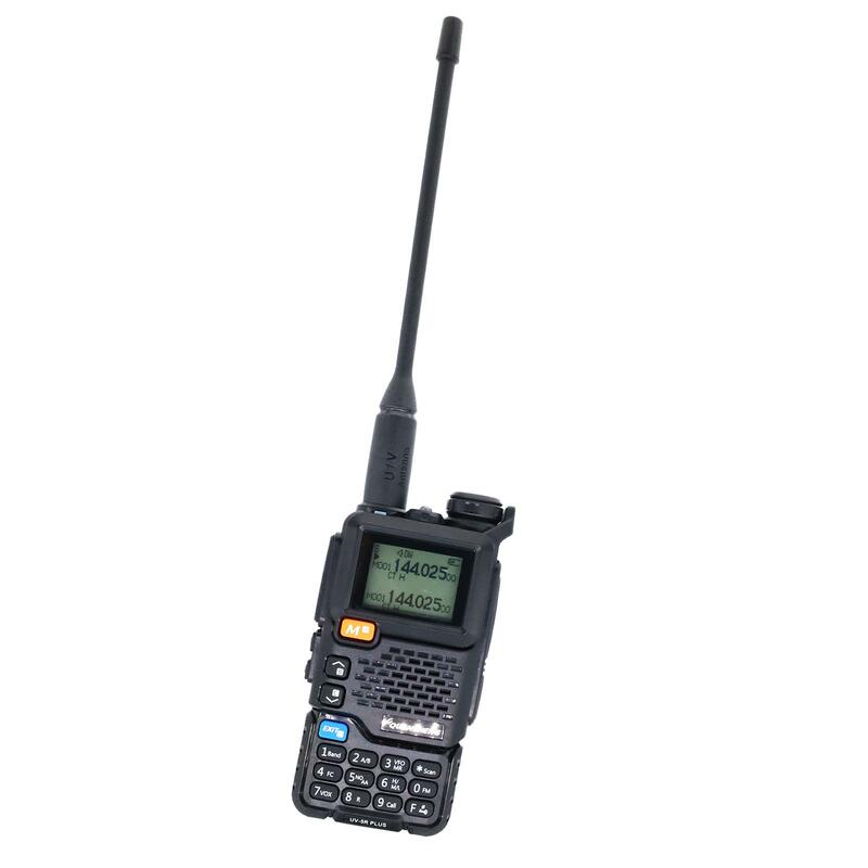 Quansheng-walkie-talkie plus de largo alcance, Radio Ham de alta potencia de mano con pantalla LCD, para seguridad, Camping, negocios y caza, Uv-k5