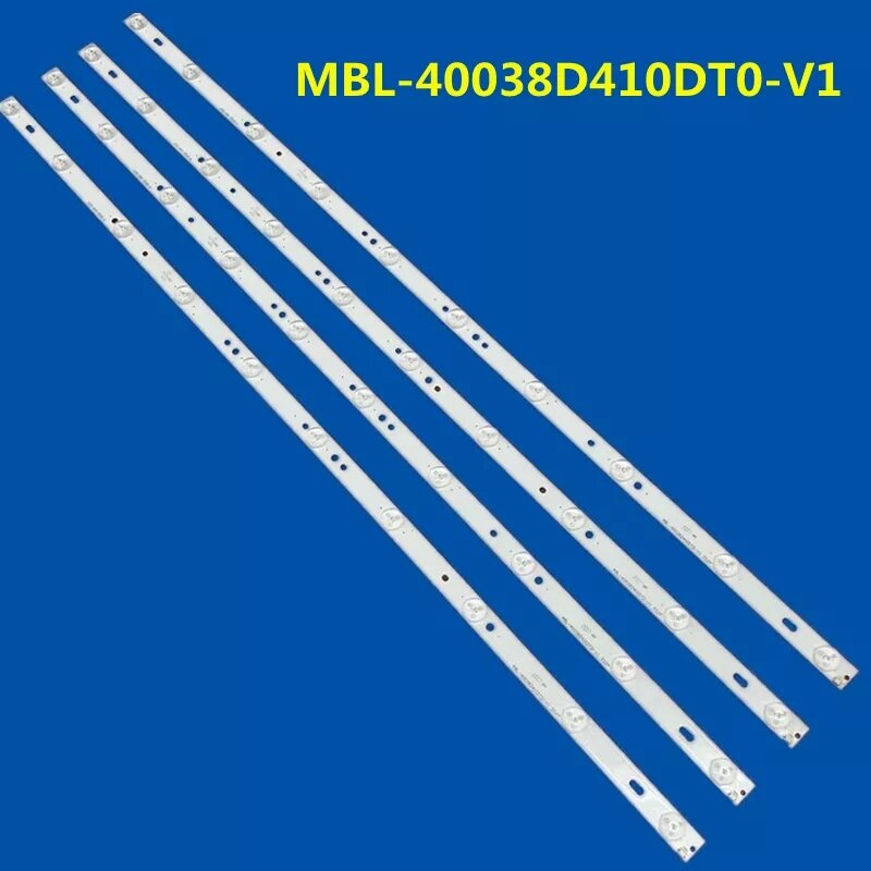 Kit 4 pezzi 10LED barra di retroilluminazione a LED per BAUHN B40-63UHDF CV9203H-A42 sistemi TD K40DLT1F MBL-40038D410DT0-V1 muslimate