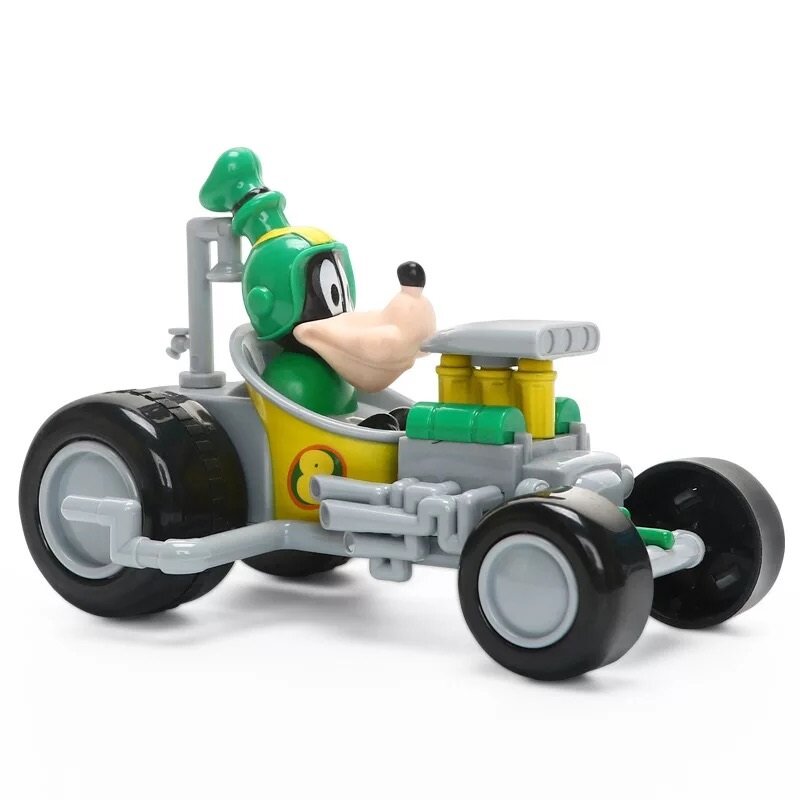 Disney Pixar Cars Cartoon Toy pour enfants, Minnie, Donald Duck, Détruire AndrGoofy, Voiture en plastique, Cadeau d'anniversaire, Qualité, Neuf