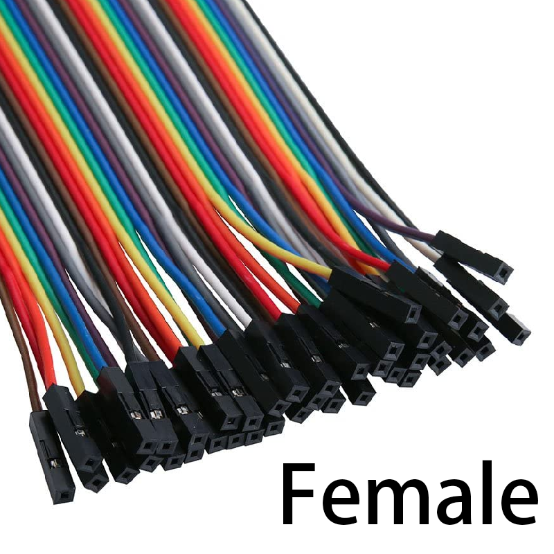 Kabel Jumper 40 Buah Kabel DuPont Line DuPont Sambungan Laki-laki Ke Laki-laki + Perempuan Ke Perempuan dan Laki-laki Ke Perempuan untuk Arduino DIY KIT