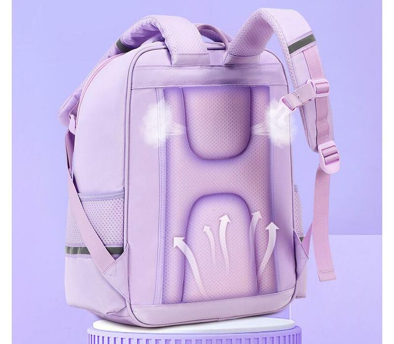Cartoon princesa mochila escolar para estudante menina, jardim de infância schoolbag, crianças back pack, grau 1-3
