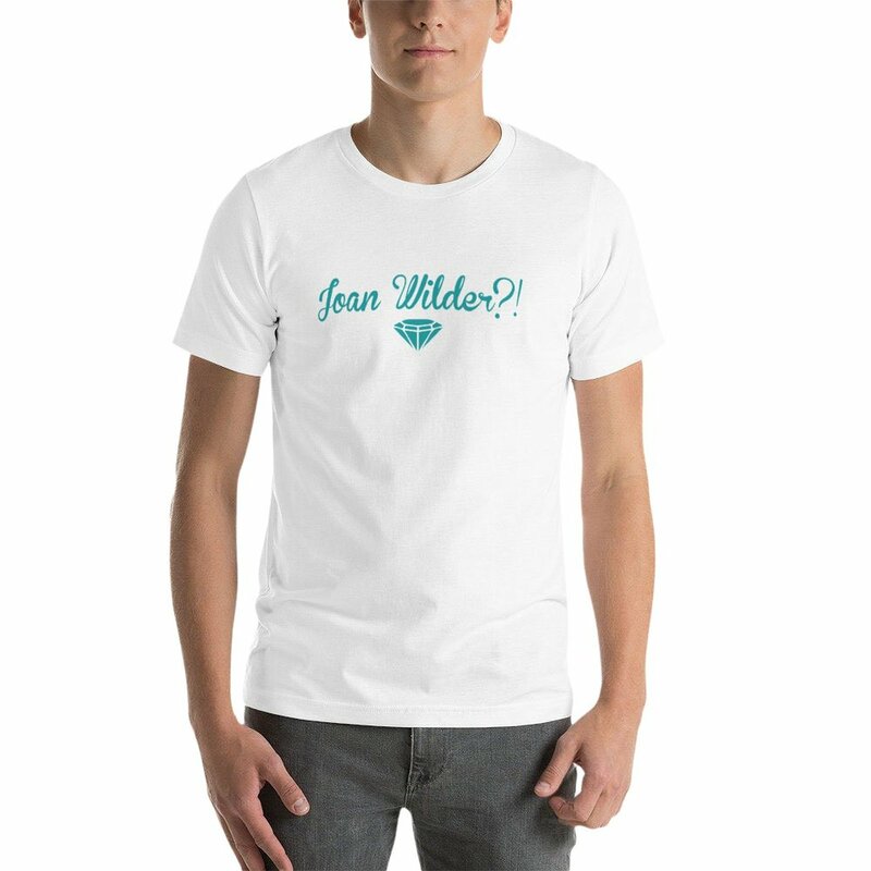 Nowy Joan Wilder?! Koszulka śmieszna koszulka koreańska moda t shirty dla mężczyzn grafika