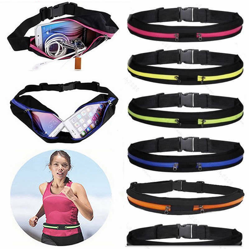 Waterproof Reflect Light Cycling Bum Bag Outdoor Phone Anti-theft Pack Belt Bags Sports Running Fitness Jogging Waist Pocket