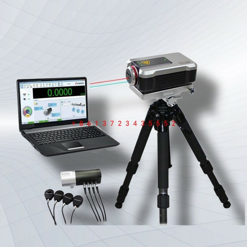Máquina-ferramenta do imobilizador do laser, ferramenta de posicionamento, detecção do nivelamento do eixo giratório, Renishaw original, XL-80