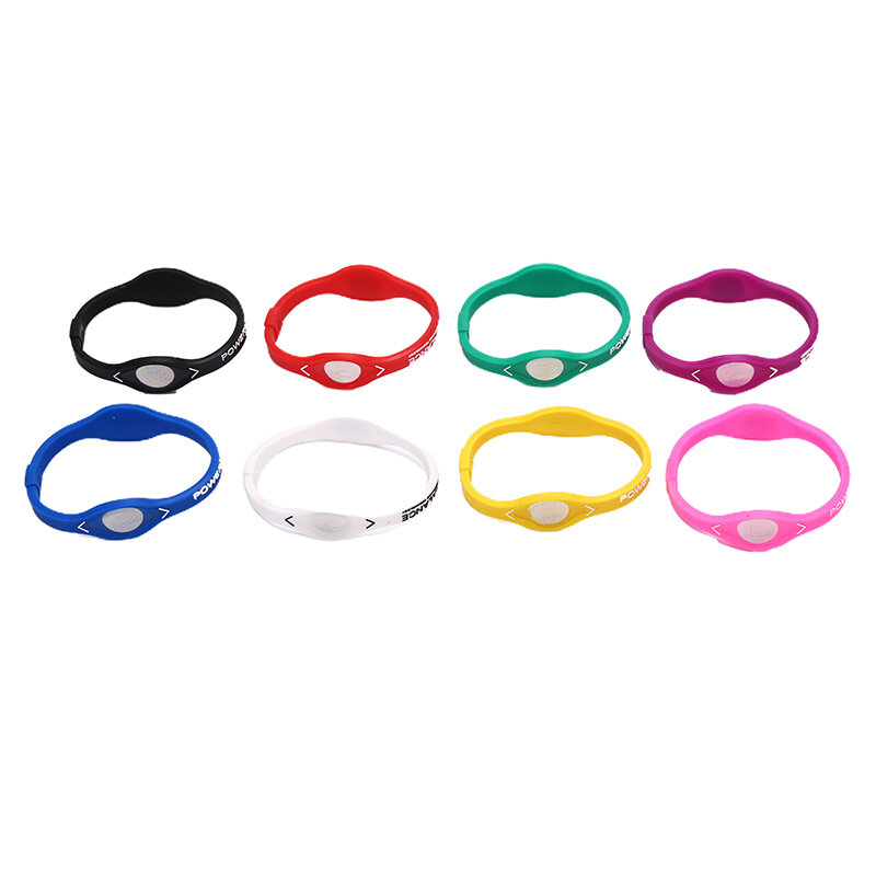 Power Balance Energy Health Bracelet for Sport Wristbands Ion Silicone Band Gift for Valentines Day