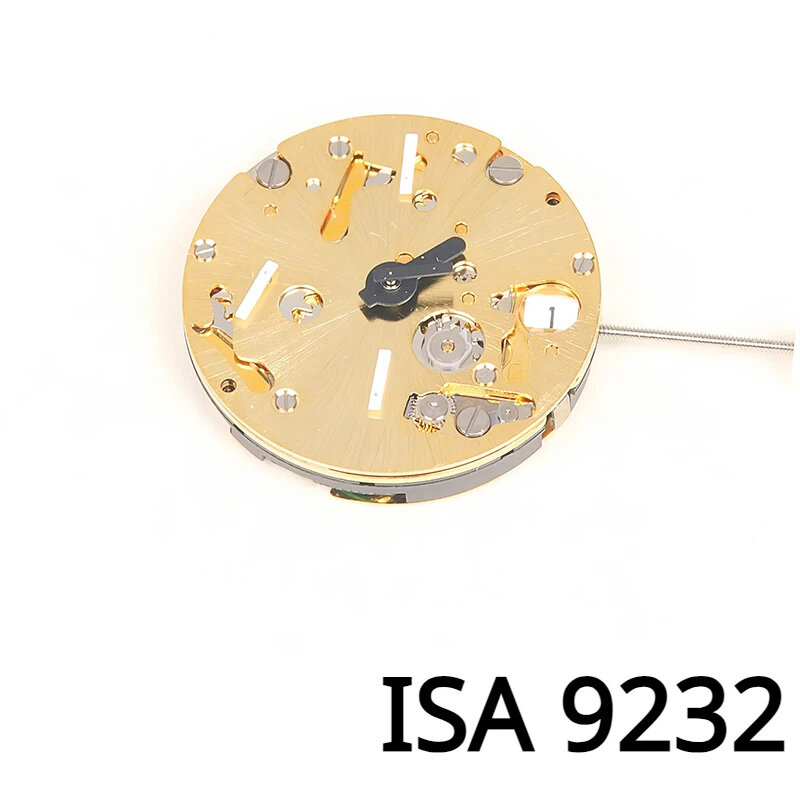 Новый оригинальный швейцарский механизм ISA 9232, 6/9/12, малые секунды, 9232, 6 стрелок, кварцевые электронные часы, аксессуары для часов