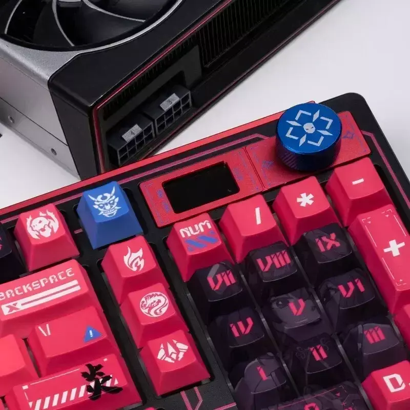Valkyrie Vk99 Mechanisch Gamer Toetsenbord Met Tft 3 Mode 2.4G Draadloze Bluetooth Keyboards Hot Swap Rgb Backlit Gaming Keyboards