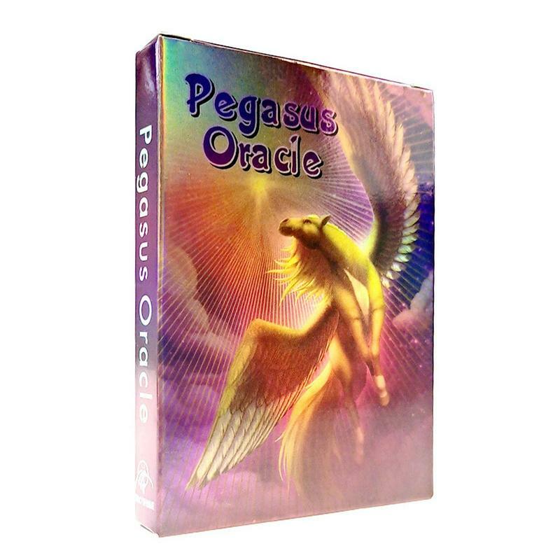22 buah kartu Inggris Pegasus kartu Oracle permainan kartu Oracle Tarots permainan papan dek ramalan misterius untuk pesta keluarga