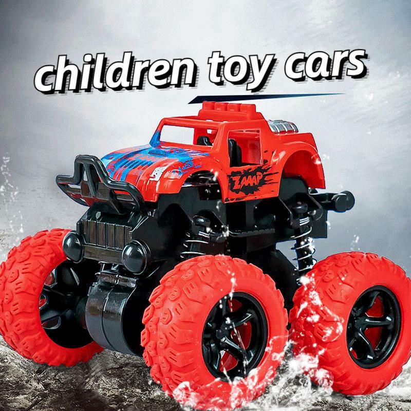 소년 장난감 자동차 관성 4 륜 구동 오프로드 차량, 소년 스턴트 저항 공학 자동차, 아이 시뮬레이션 모델 장난감 자동차 장난감