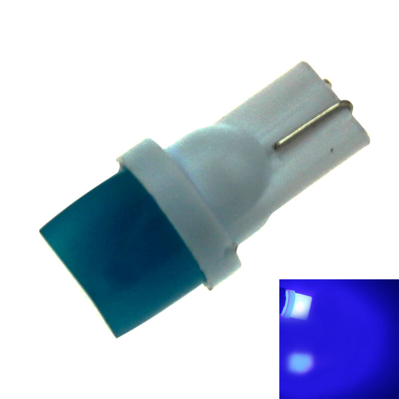 1x Azul Carro T10 W5W Cauda Lâmpada Lâmpada de Apuramento 1 Emissores LED 194 259 2525 Z20915