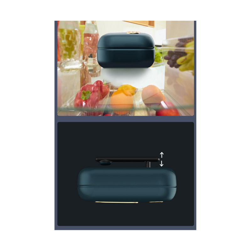 Generatore portatile purificatore d'aria disinfettante pulito cucina wc deodorante mantenere l'aria e ricaricabile bianco