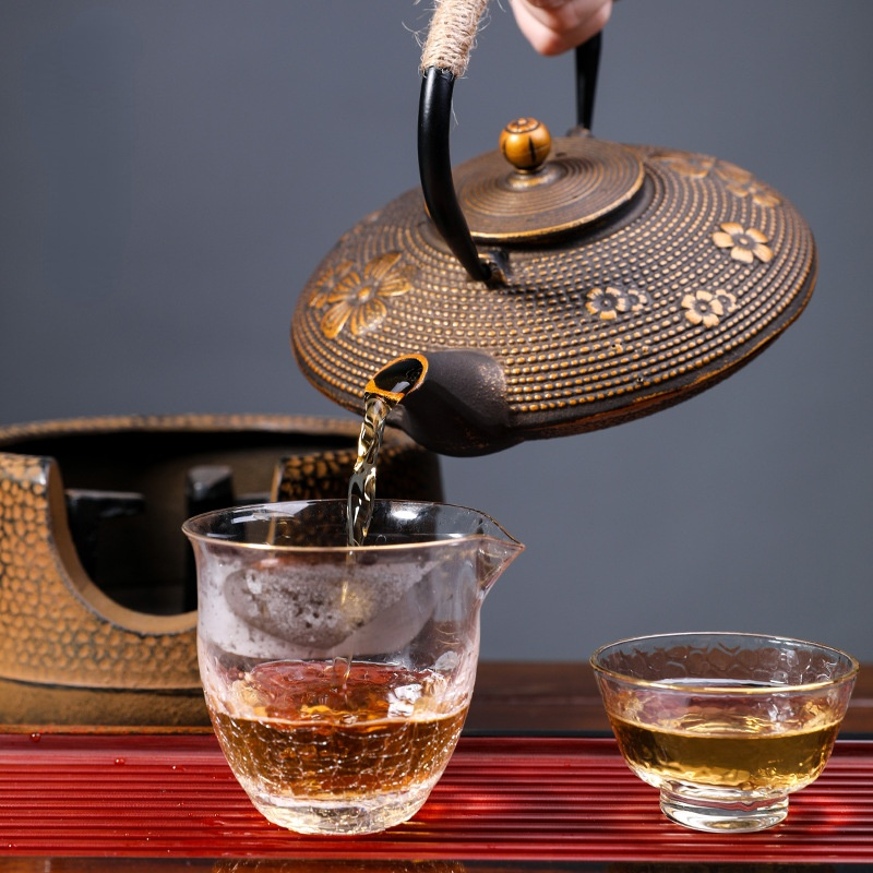 Japoński czajnik domowy domowy czajniczek ręcznie robiony żelazny garnek klasyczny żeliwny dzbanek zaparzacz do herbaty akcesoria do herbaty
