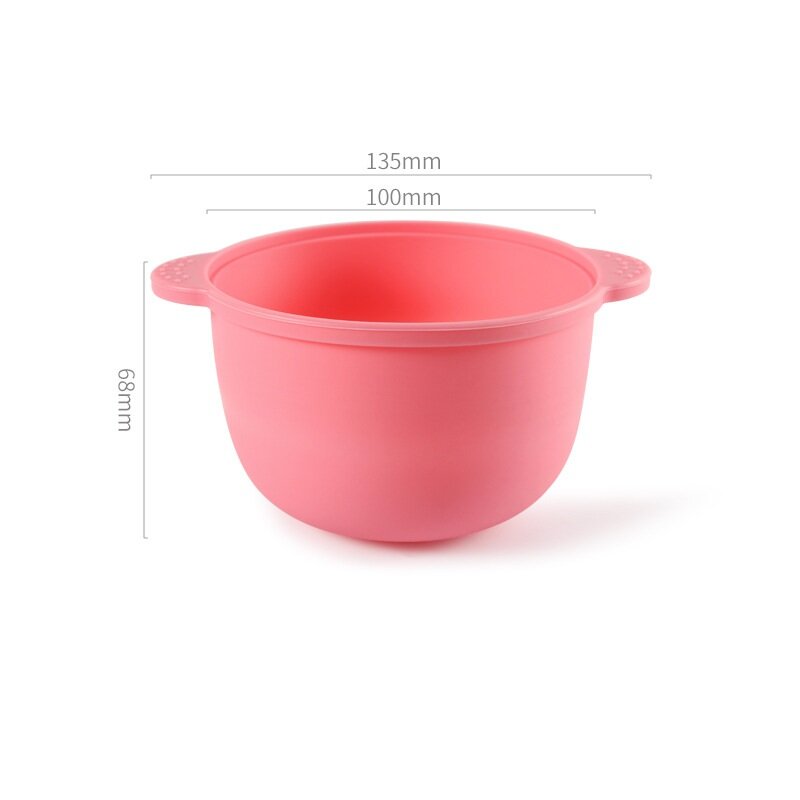 400ml Wax Warmer Heat-resisting Silicone Bowls Hair Removal Wax Replacement Pot
