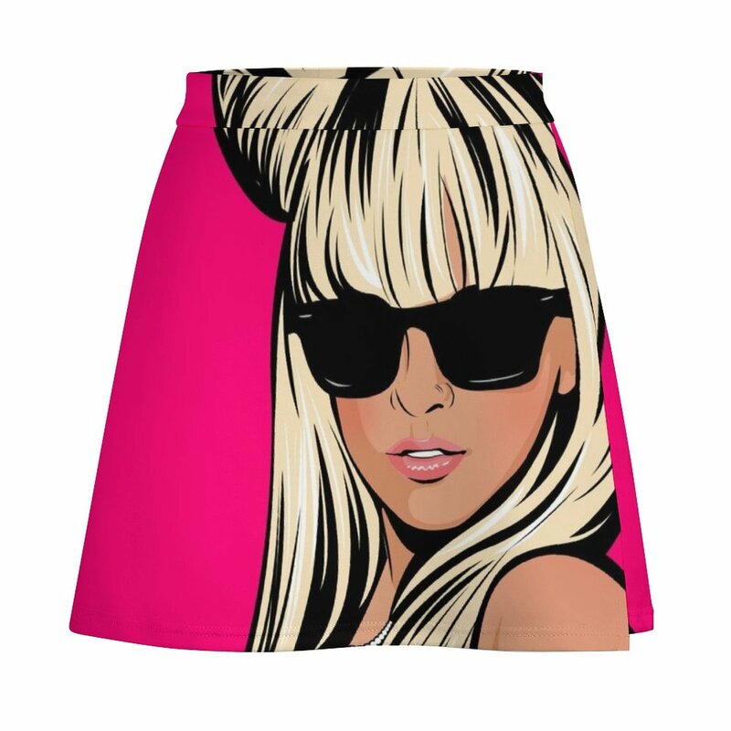 Pop Art 2 spódnice Mini spódniczki damskie mundurek szkolny