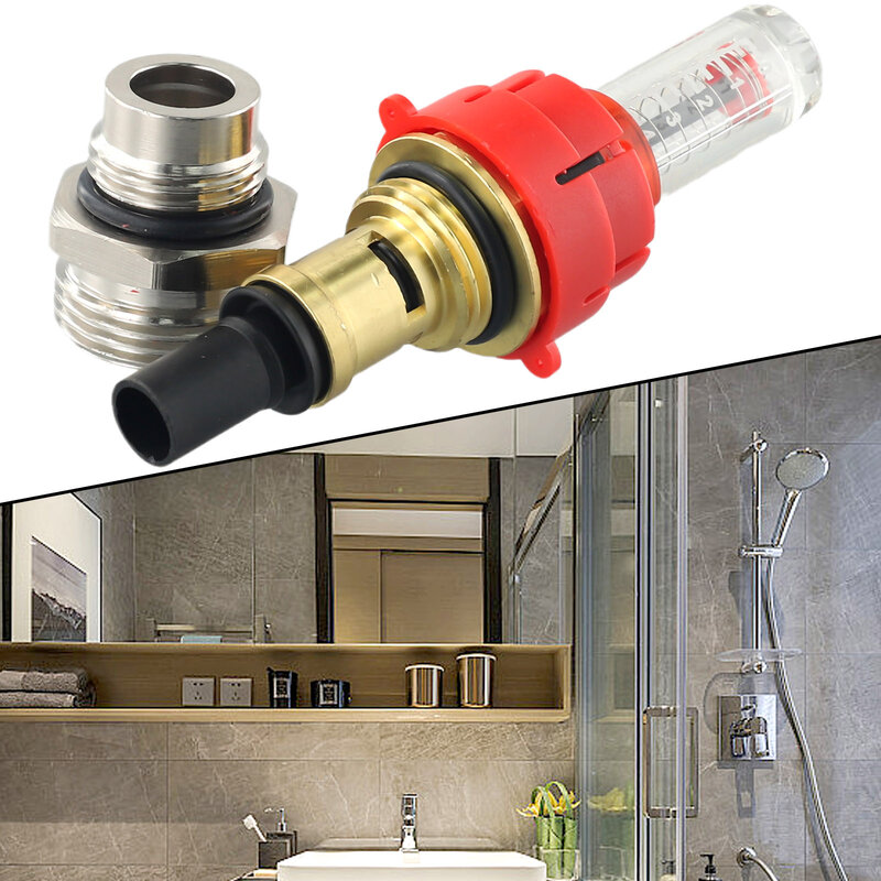 Medidor de flujo doméstico, dispositivo regulador, piezas de colector de calefacción, reemplazo, herramienta separadora, bajo el suelo, ABS + latón