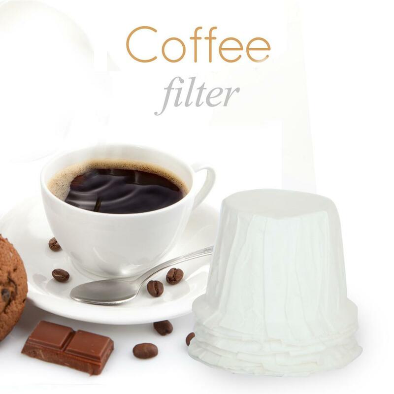 Jednorazowe filtr do kawy s, 100 liczy filtr do kawy papier kompatybilny z 1.0 jednorazowym Keurig i 2.0 pasuje do kubeczek K