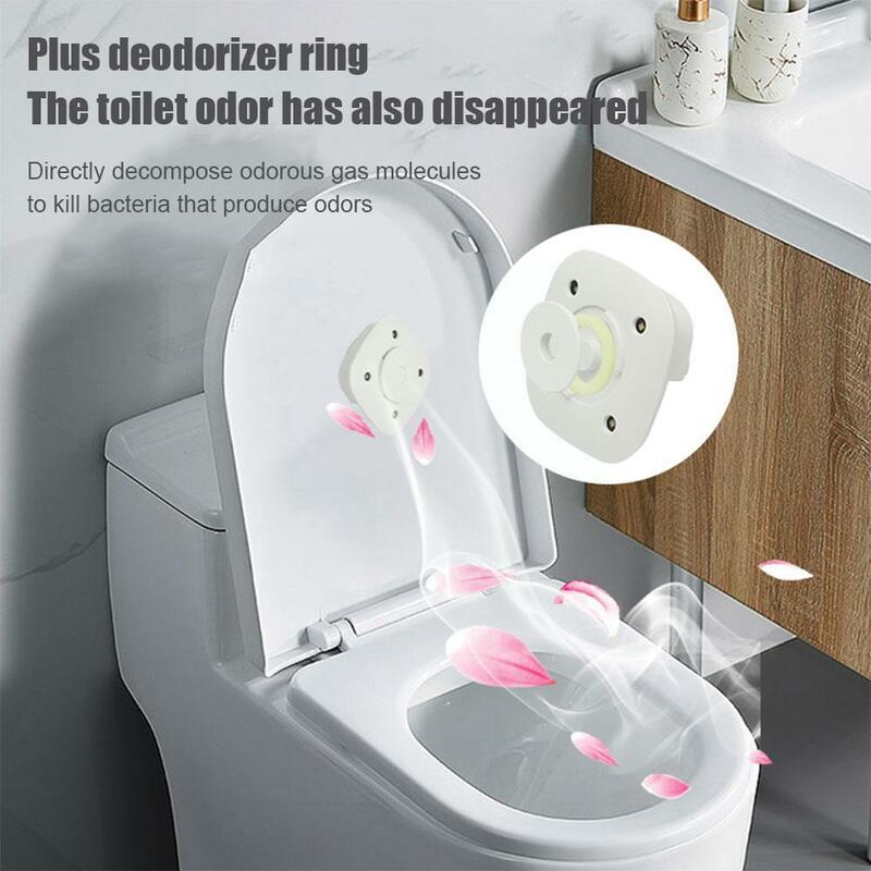Tragbare Toilette keimt ö tende Lampe USB LED Farben wiederauf ladbar wasserdicht für Tiolet Bowl WC Lumina ria Lampe für Badezimmer Washro m7m2