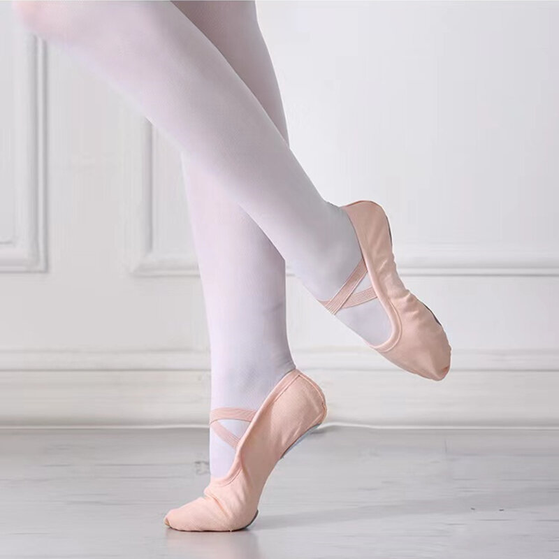 Sandal Balet untuk Anak Perempuan Sepatu Olahraga Anak-anak Sepatu Dansa Balerina Sneakers Anak-anak Sepatu Dansa Balet