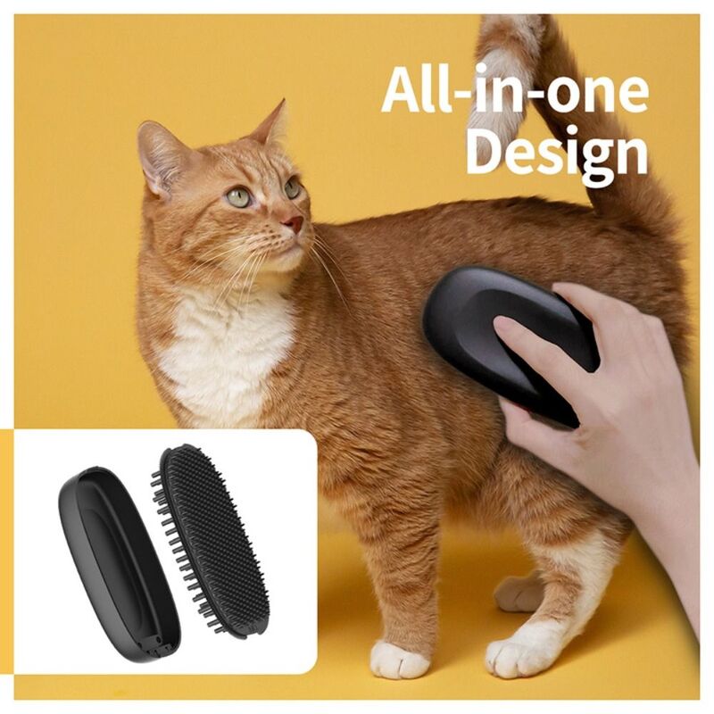 Multi-function Horse Grooming Brush Tick Removal Cleaning Flea Cattle Tail Combs Nursing Black Puppy Hair Comb