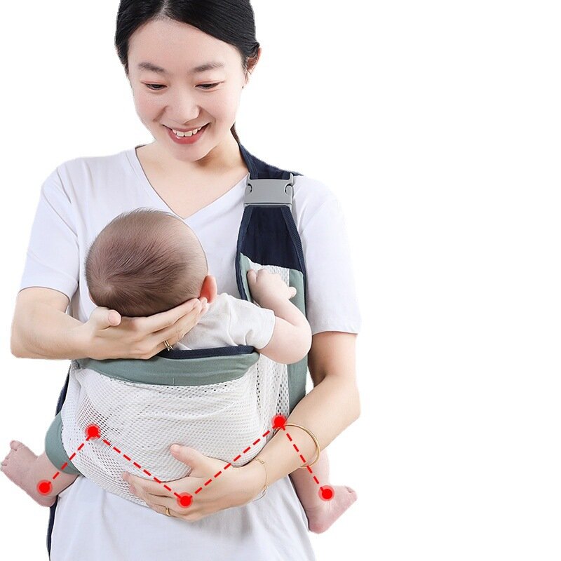 Child Carrier Wrap Multifunctional Baby Carrier Ring Sling for Baby Toddler Carrier Accessories Easy Carrying Artifact Ergonomic