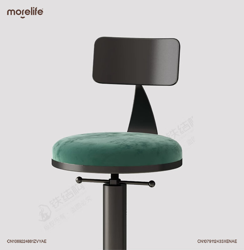 Modern Minimalista Household Lifting Cadeira Giratória, Nordic Bar Cadeiras, Acessível Luxo, Coffee Shops Comerciais, Counter Stool, Novo