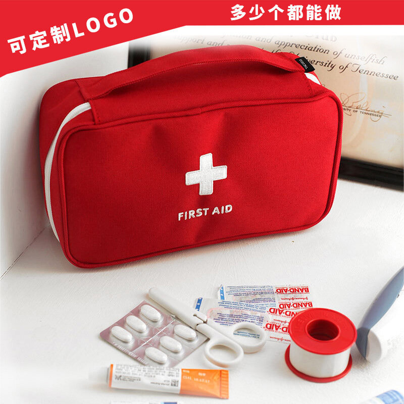 Portable Camping First Aid Kit Emergency Medical Bag Waterproof Car Kits Bag Outdoor Travel Survival Kit Empty Bag Househld