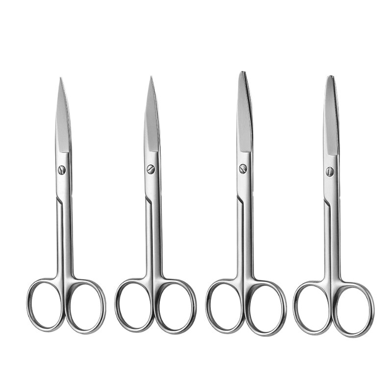 Upgraded Medical Surgical Scissors Steel Small Nail Tools Eyebrow Nose Hair Cut Manicure Makeup Professional Beauty Accessories