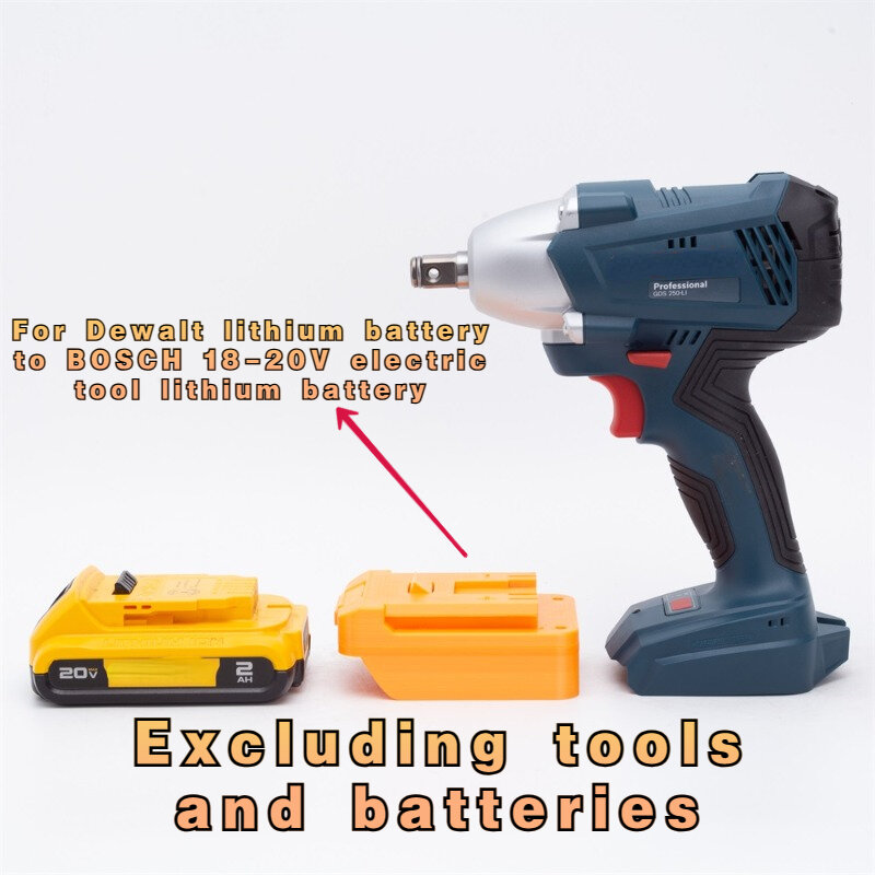 Voor Dewalt Lithium Batterij Adapter Converter Naar Bosch 18-20V Elektrisch Gereedschap Lithiumbatterij (Exclusief Gereedschap En Batterijen)