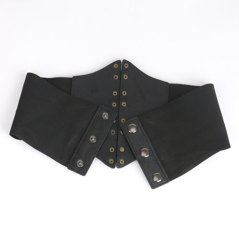 Retro tamanho grande selo feminino cinto largo cintura decorativa steampunk cintos para senhora design multidimensão espartilho sentido para vestido