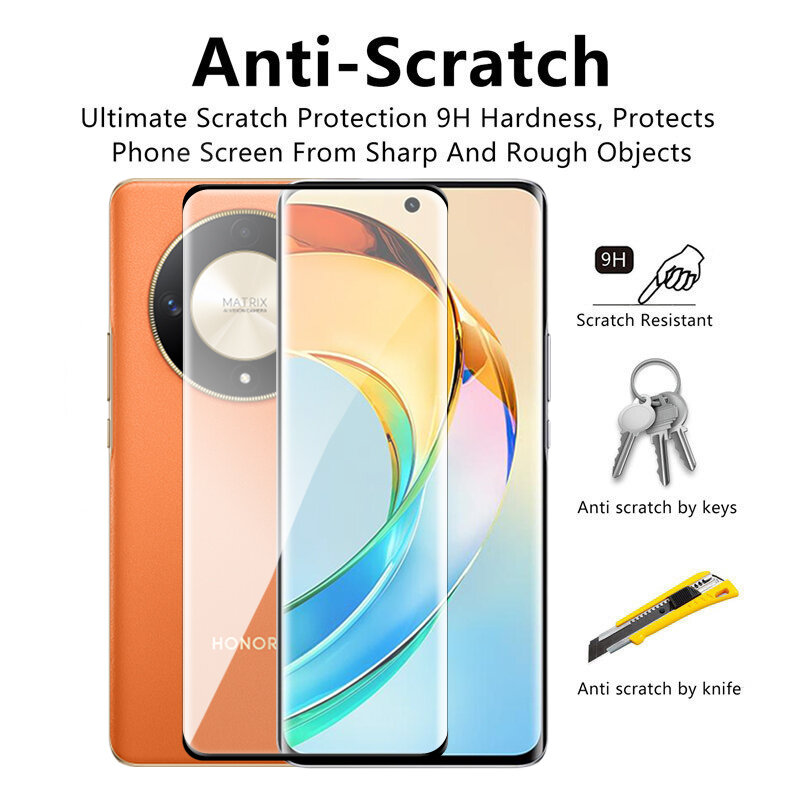 For Honor Magic6 Lite Glass 3D Curved Full Cover HD Screen Protector For Honor Magic6 Lite Tempered Glass For Magic6 Lite Film