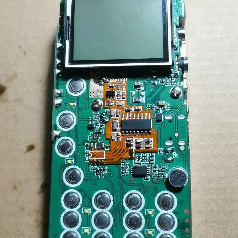 1Set Si4732 Chip En Kristal Oscillator Component Modificatie Module Voor Uvk5/K6 V2 Fpc Versie Voor Quansheng UV-K5 Accessoires