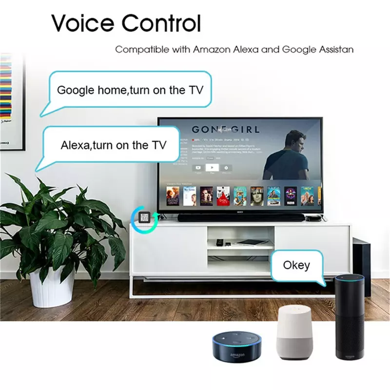 MOES Tuya WiFi inteligentny pilot na podczerwień kontrola temperatury i wilgotności czujnik do klimatyzatora TV AC współpracuje z Alexa Google Home