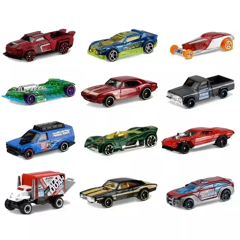 Original Hot Wheels Car Toys Hotwheels Diecast 1/64 Voiture Toyota Ford Batmobile Benz Boys Toy per Juguetes modello regalo di compleanno