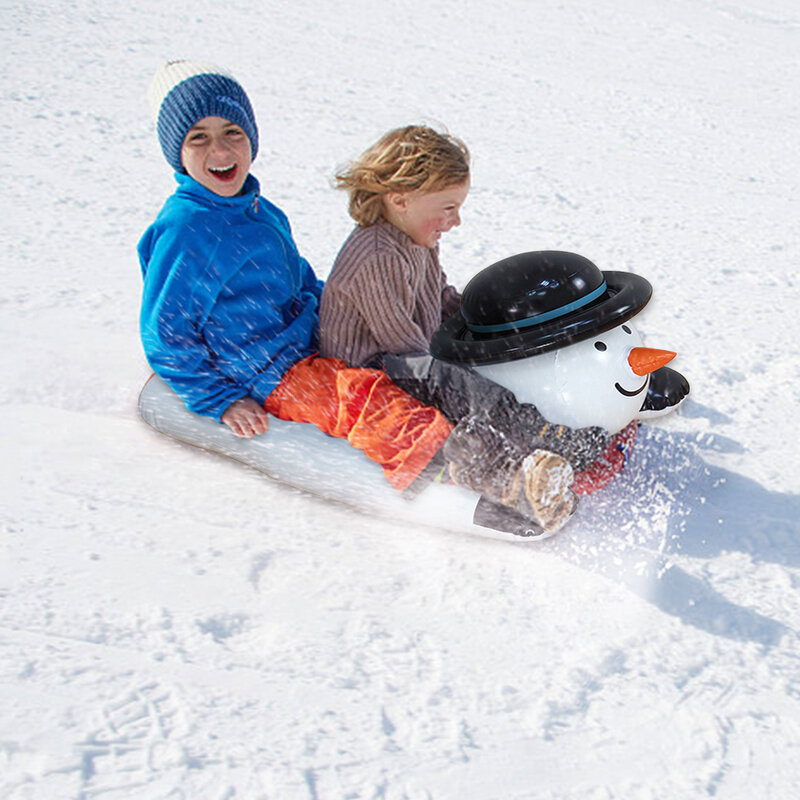 نفخ تزلج دائرة ثلج زلاجات الثلج الإطارات أنبوب التزلج حلقة وسادة الشتاء الرياضة دائم الثلوج زلاجات الإطارات أنبوب طفل في الهواء الطلق لوازم