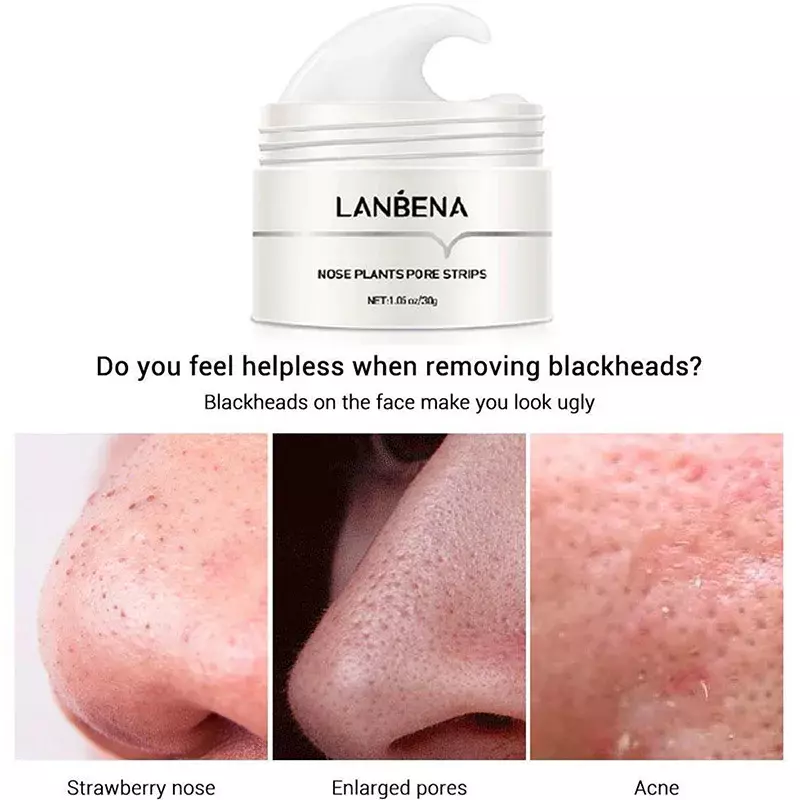 Blackhead Remover Nose Pore Strip Tearing Mask Women Peeling Acne Treatment Nasal Patch Black Dots Deep Deaning Skin Care Makeup