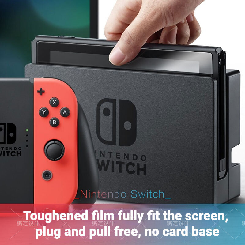 4Pack para Nintendo Switch NS Vidro Temperado Screen Protector 9H Dureza Vidro para Nintendo Switch Lite Filme de tela Nintend