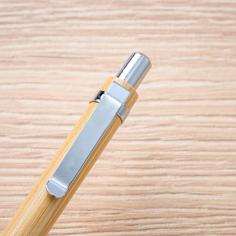 20 шт. стилус, Бамбуковая ручка, шариковая ручка с черными чернилами, шариковая ручка для студентов, офиса, рекламы, A02