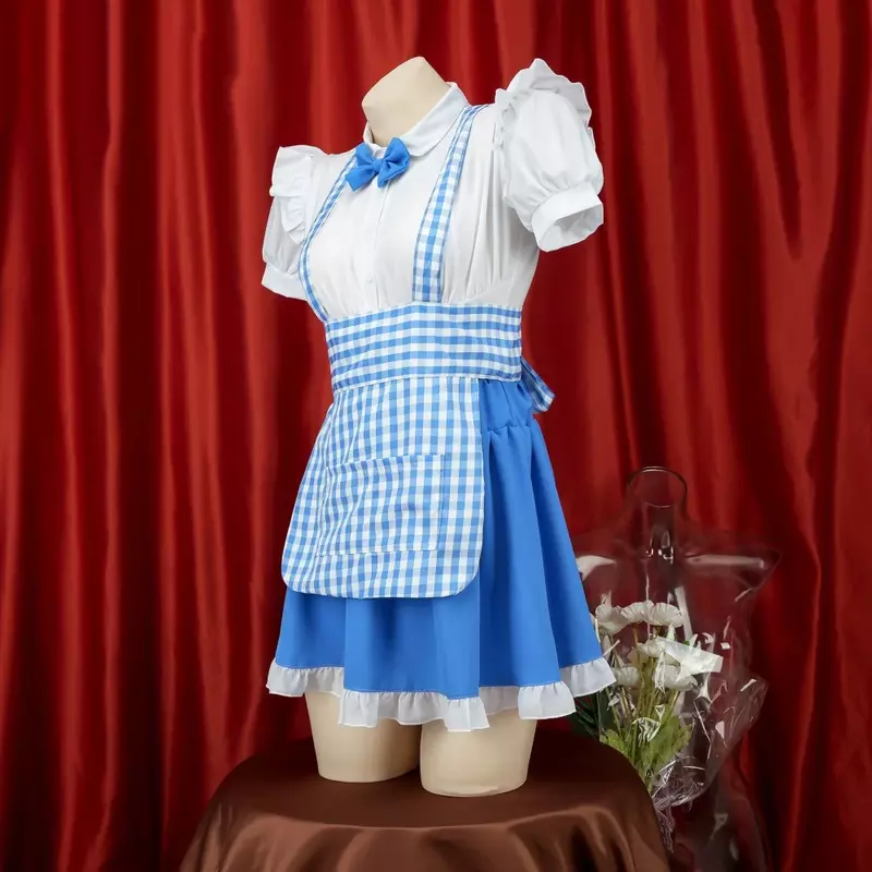 Jeu Blue Archive Tsukatsuki Rio Cosplay Costume, perruque, uniforme scolaire, robe de marin JK trempée