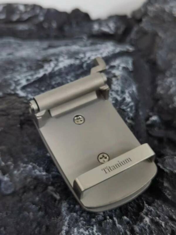 Hebilla de cinturón de titanio puro para hombre, hebilla de cinco bendiciones, 3,5/3,8 cm, alta calidad, automática, TA1, novedad