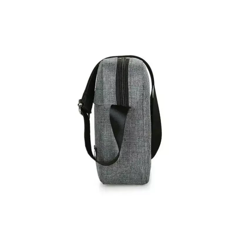 Нейлоновая сумка через плечо для мужчин, однотонная Повседневная модная Ретро-сумка в европейском и американском стиле