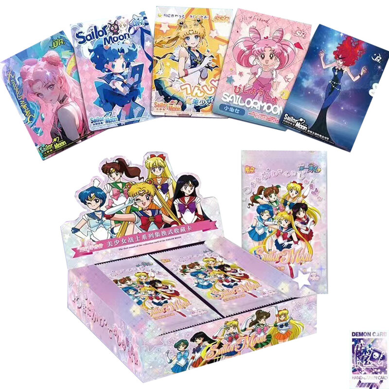 Matroos Maan Kaart 31ste Verjaardag Eeuwige Kristal Serie Tcg Anime Meisje Party Badpak Bikini Feest Booster Box Doujin Speelgoed Cadeau
