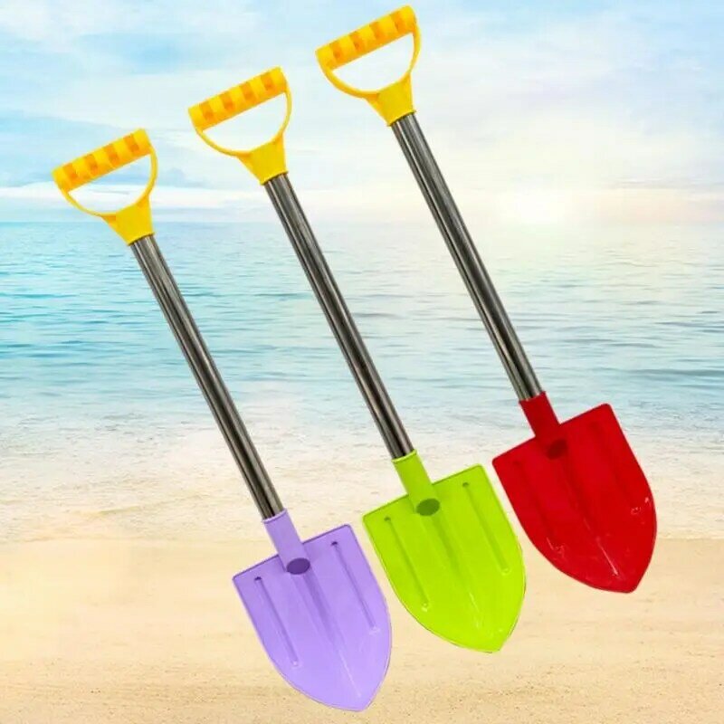 Y4UD Пляжные игрушки для малышей Детская игрушка для песка Красочная лопата для песка для игрового дома