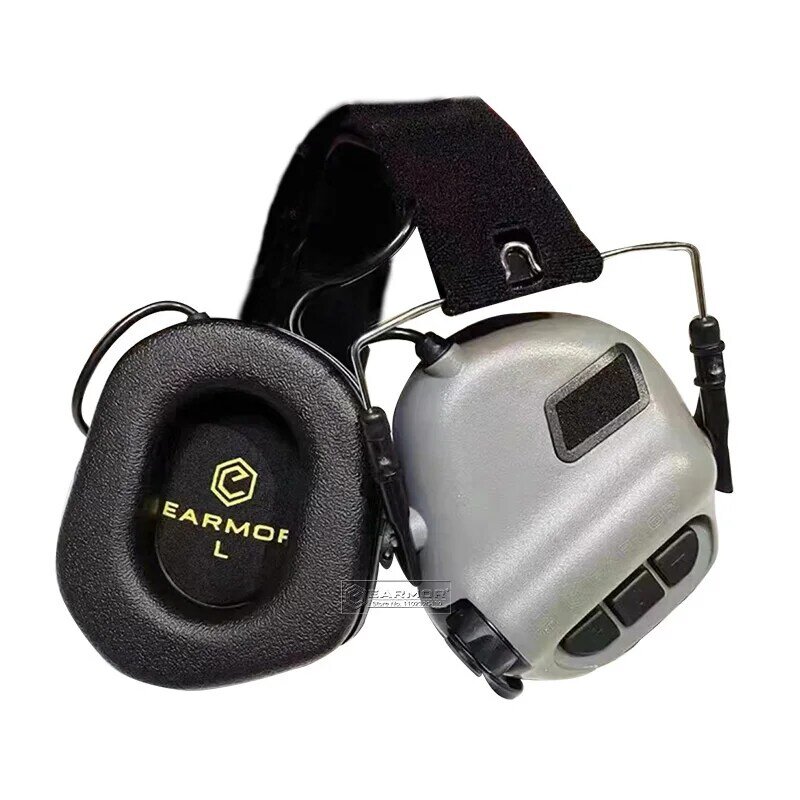 EARMOR headset taktis militer M31 MOD3, alat penutup telinga menembak senapan udara, Pelindung pendengaran tahan suara headphone anti-kebisingan